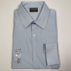 Van Heusen 14-14.5, 32/33 Slim Fit Dress Shirt NWT